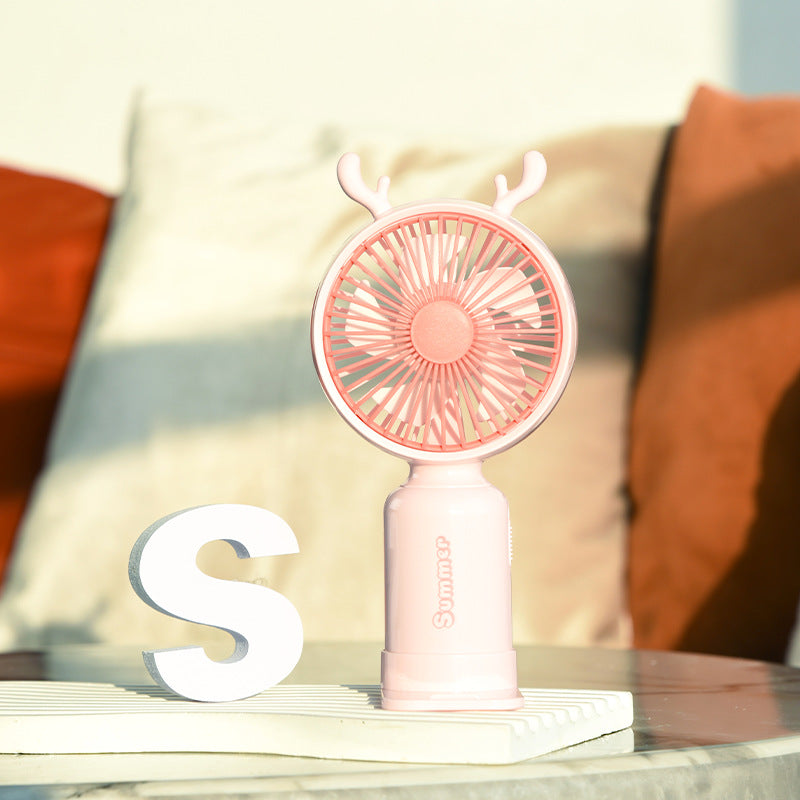 Damen Tragbarer Mini-Ventilator mit lustigem Tierdesign Brehn