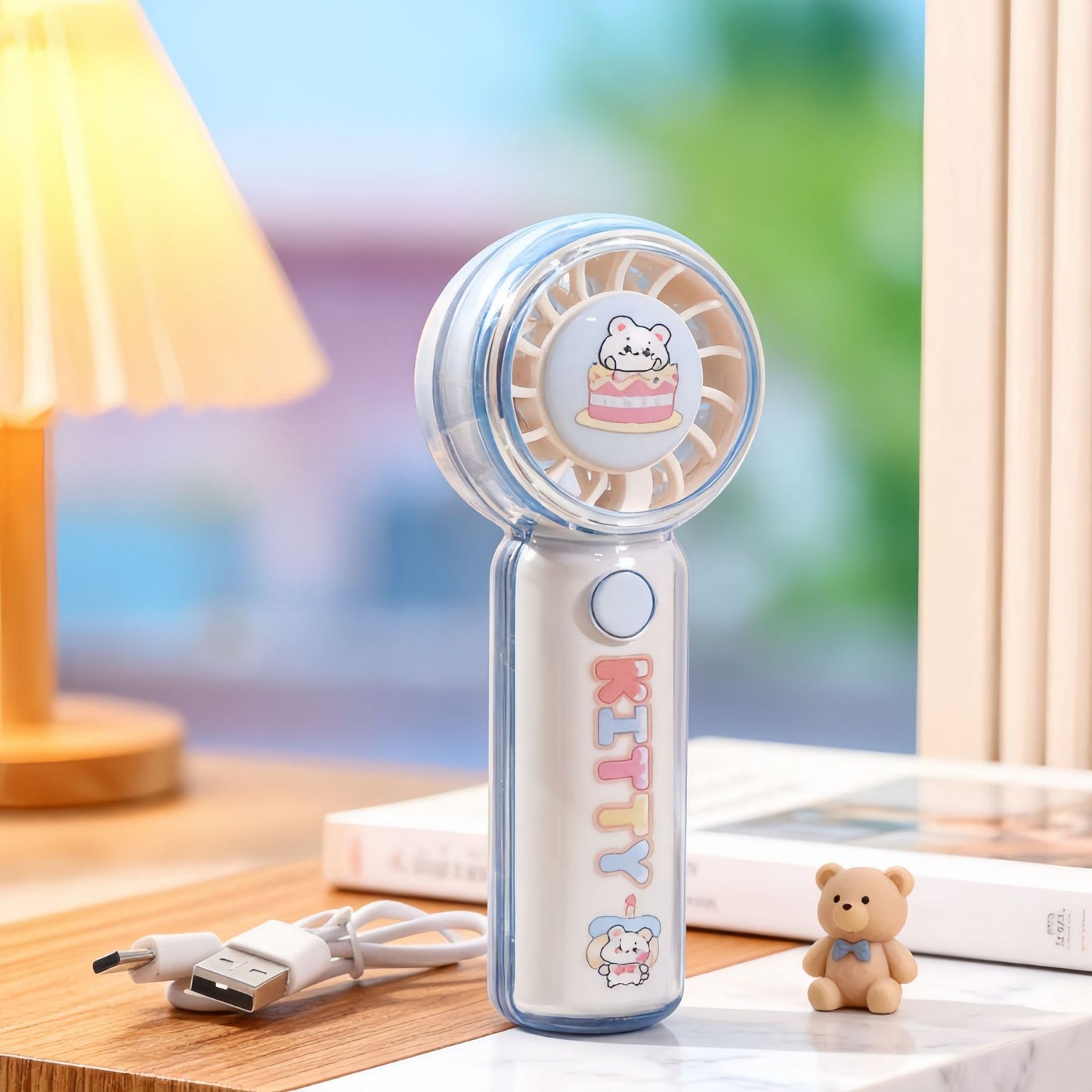 Damen Tragbarer Handventilator mit verspieltem Design Brehn