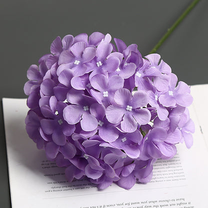 Realistische Florale Hortensienstiel