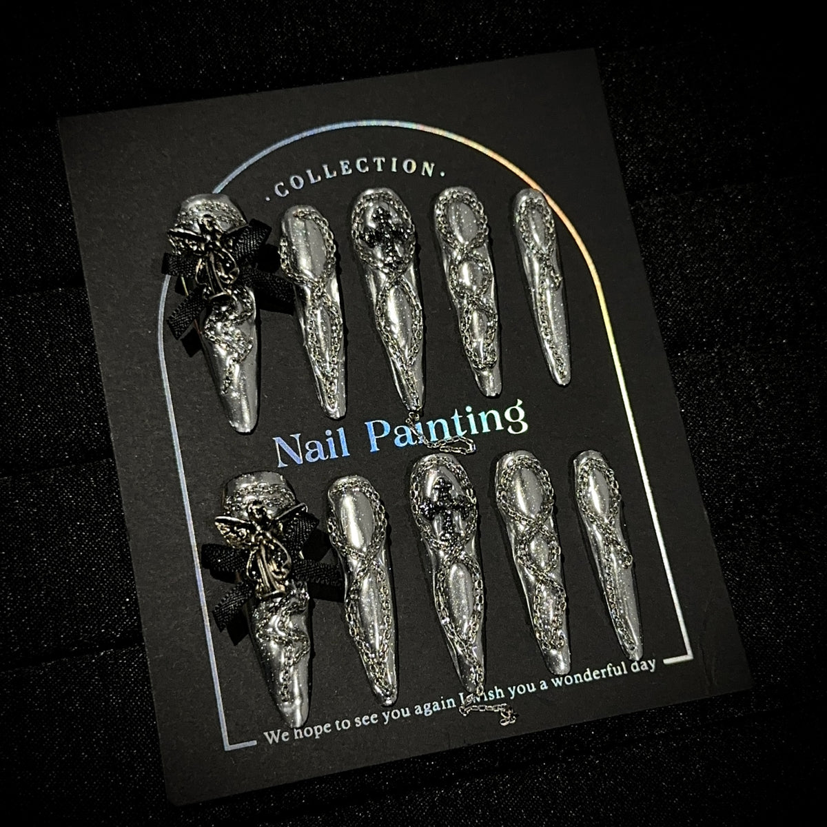 Dekorative Nagelkunst