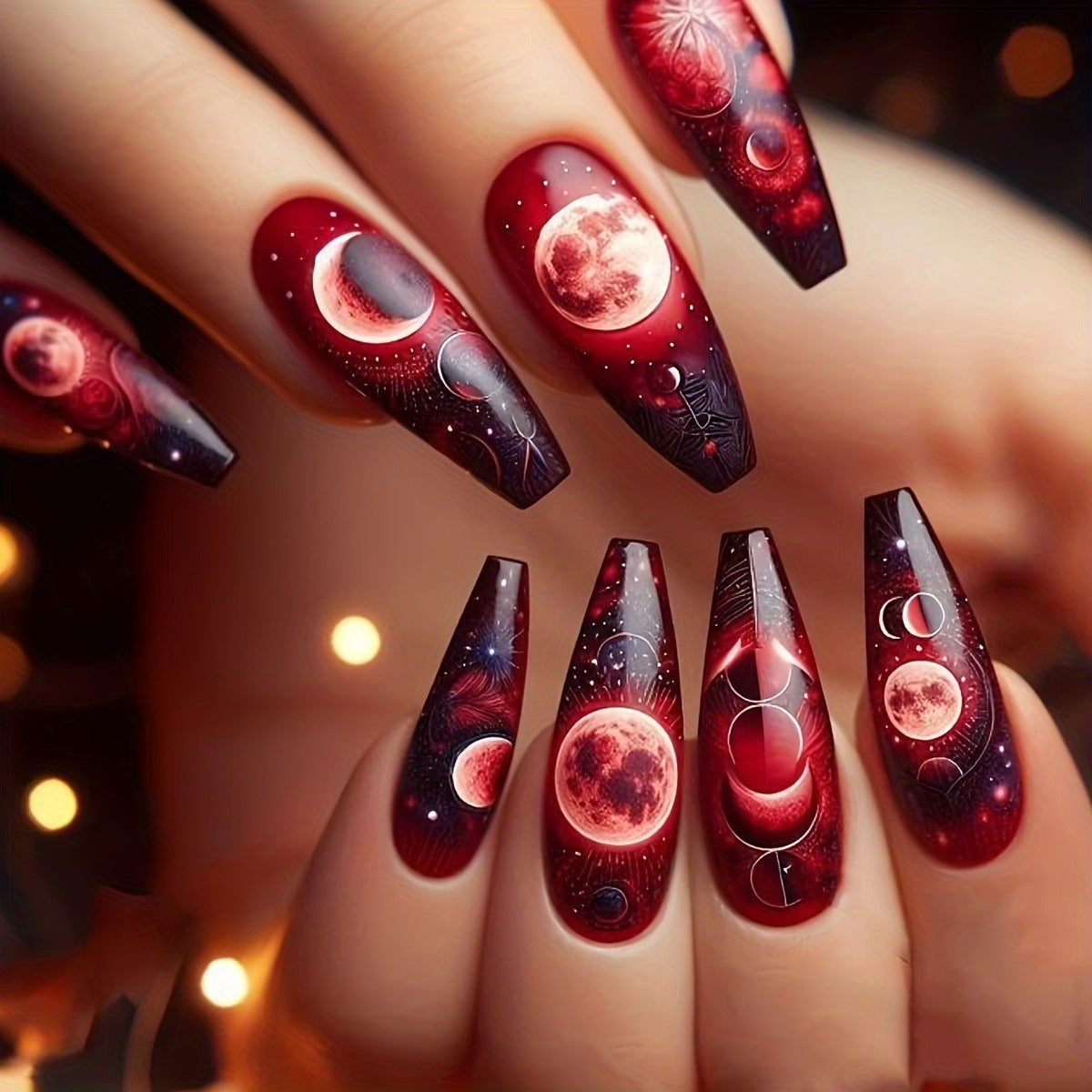 Galaktisches Nageldesign Brehn