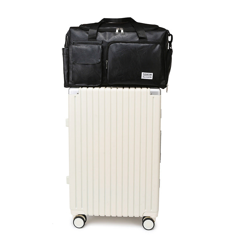 Haltbare Vintage-Leder-Reisetasche Brehn
