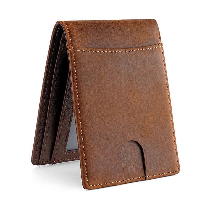 Minimalistischer Leder-Kartenhalter