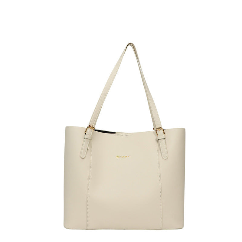 Schlanke minimalistische Leder-Umhängetasche Brehn