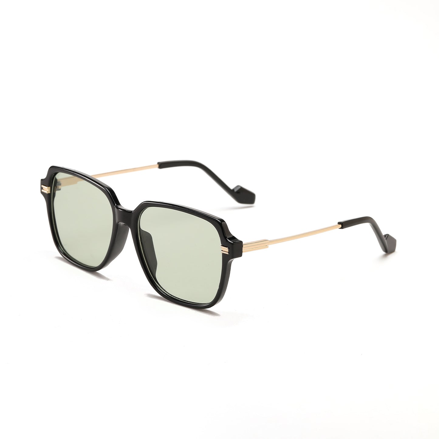 Damen trendige modische Sonnenbrille mit elegantem Metall-Detail Brehn