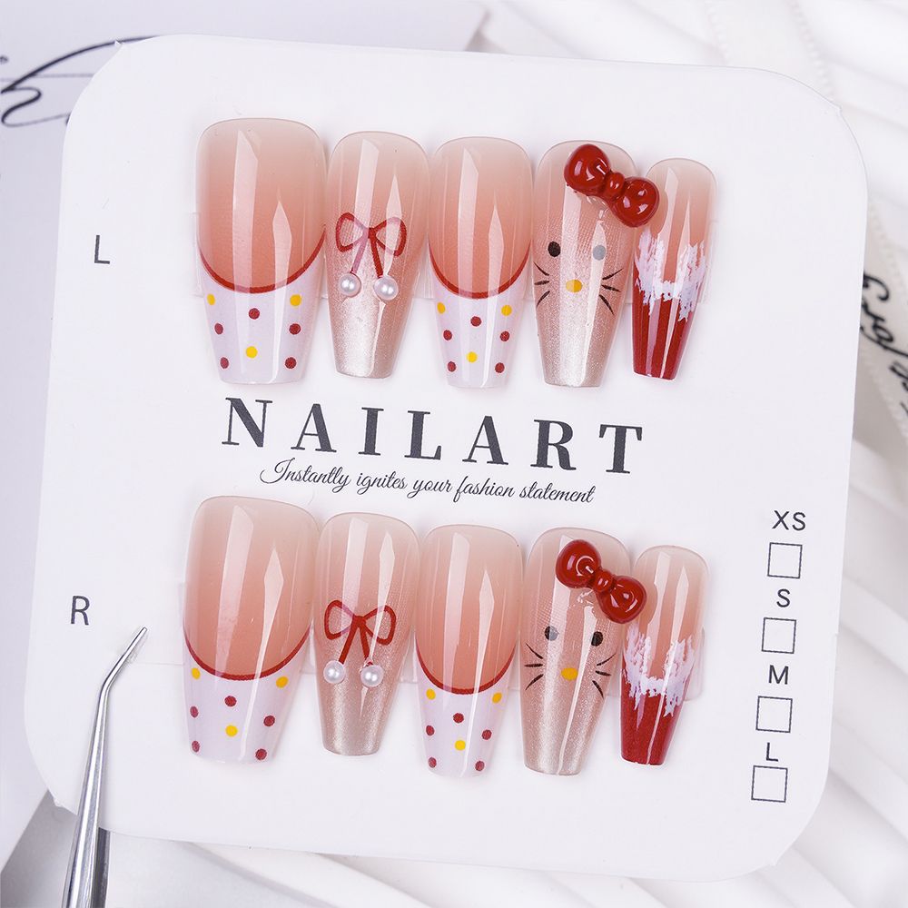 Themen Charakter Press-On Nagelset Brehn