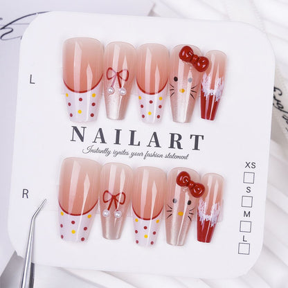 Themen Charakter Press-On Nagelset Brehn