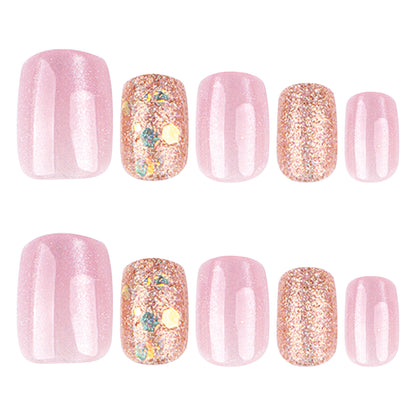 Kunstvolle Nageldesigns mit Glitzerakzenten Brehn