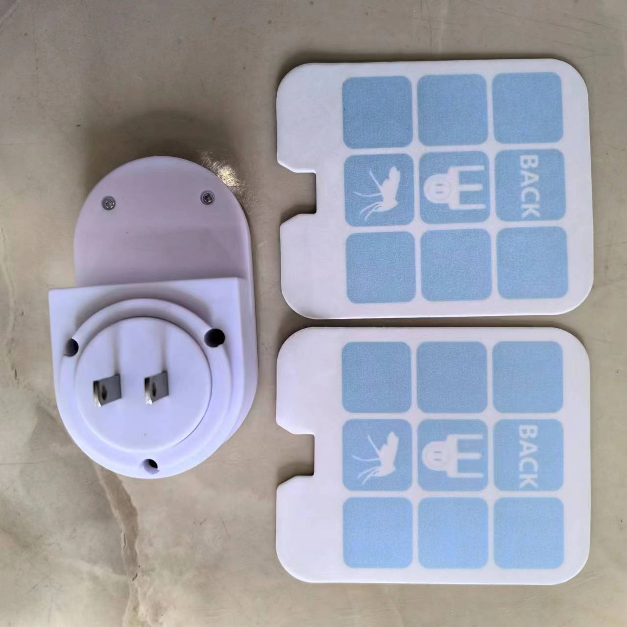 Immer ständig aktive Wandmontage magnetischer Fang und kompakter Organizer für Schlüssel und kleine Geräte Brehn