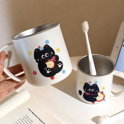 Keramiktasse mit Verspieltem Tiermotiv Brehn