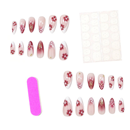 Künstlerische florale Acrylnagelverlängerungen Brehn 1789915666