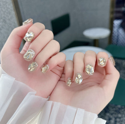 Glamorous Strass Press-On Nägel Brehn