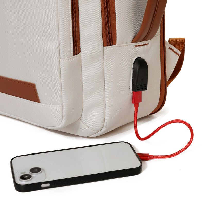 Eleganter Strukturierter Laptop-Rucksack Brehn