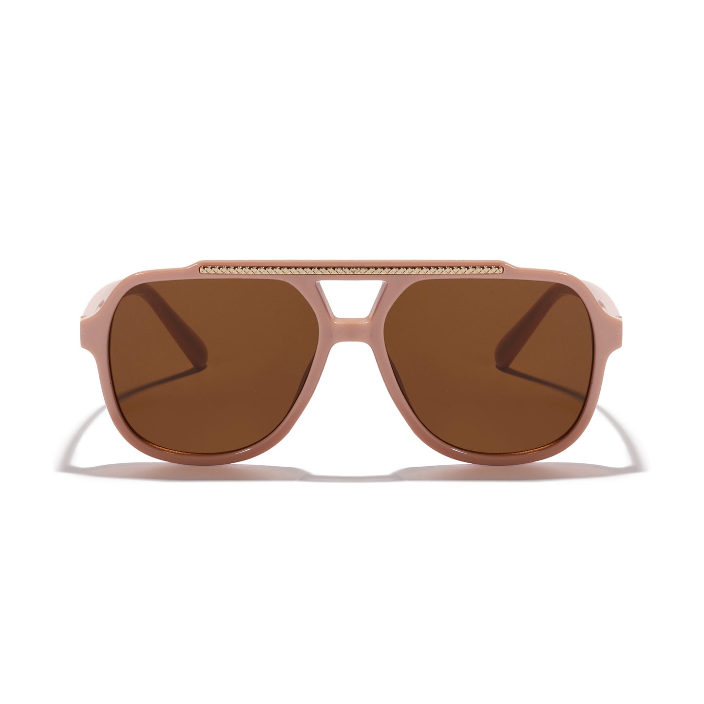 Damen Designer-Sonnenbrille mit extravagantem Muster und schützendem UV-Schutz Brehn