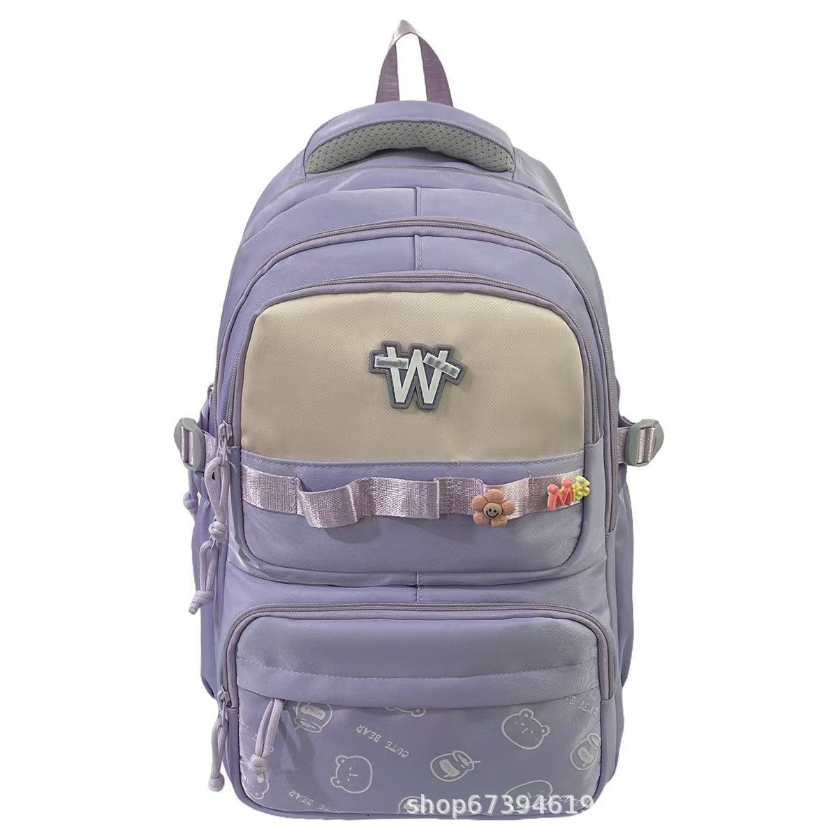 Trendiger funktionaler Schulrucksack Brehn