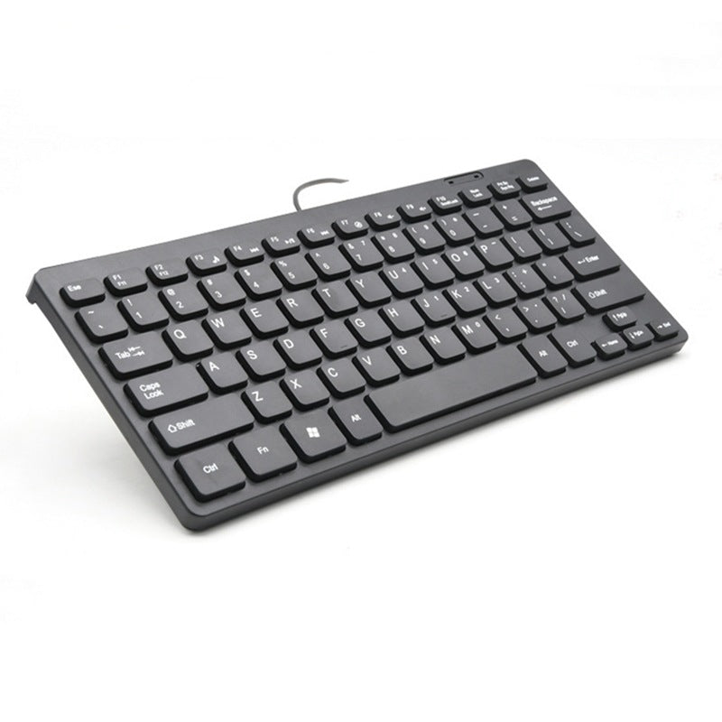 Kompakte USB kabelgebundene Tastatur Brehn