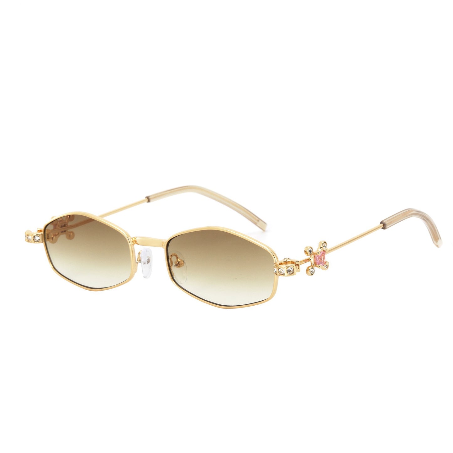 Damen Designer-Sonnenbrille mit elegantem Schmuckrahmen Brehn