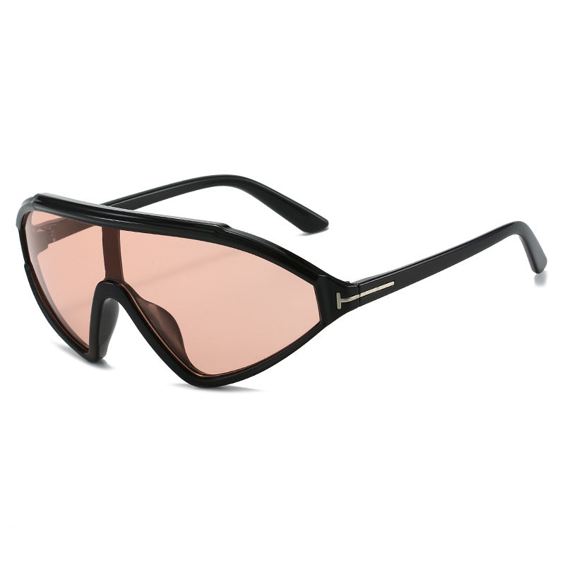 Damen sportliche Sonnenbrille mit ergonomischem Vollranddesign Brehn