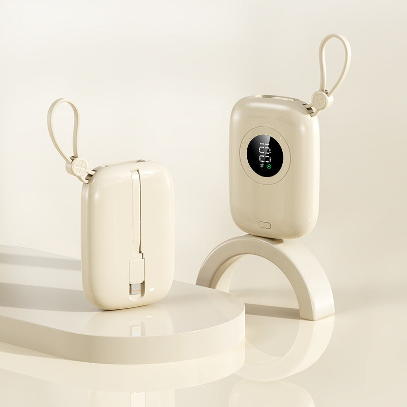tragbare Multifunktions-Powerbank mit digitaler Temperaturanzeige Brehn