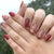 Kiss-verschönertes Press-On-Nagelset Brehn