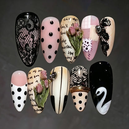 Künstlerische Nagelkunst Kollektion Brehn