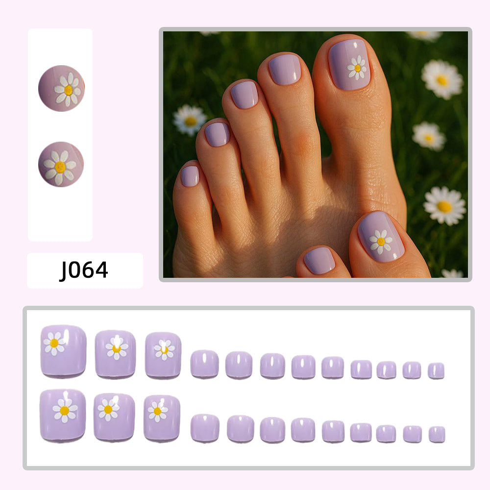 Künstlerische Fußnagelkunst Brehn