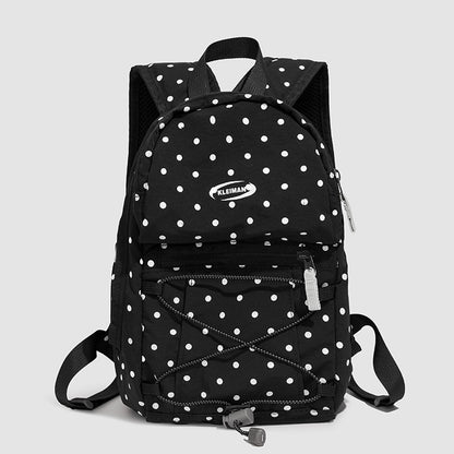 Trendy gepunkteter lässiger Rucksack Brehn
