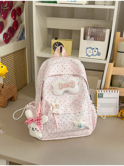 Niedlicher Plüsch Verzierte Rucksack Brehn