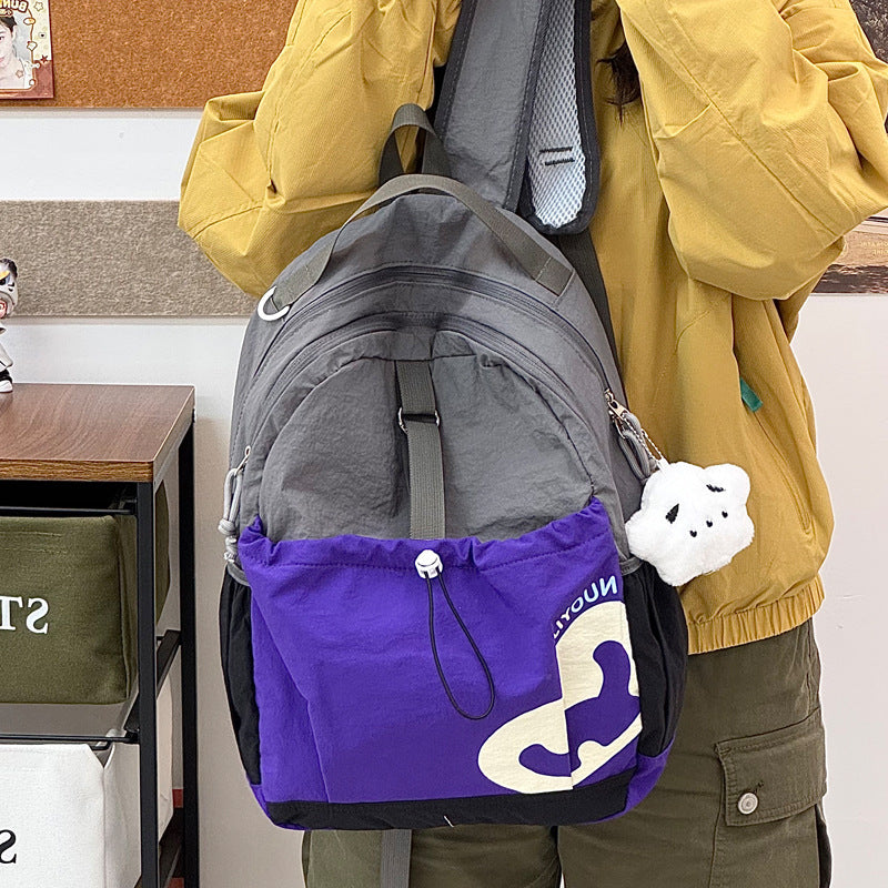 Trendiger Farbblock-Rucksack Brehn