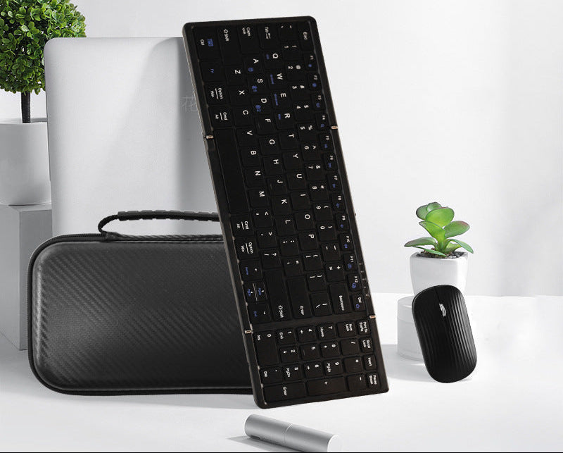 Tragbares kabelloses Tastatur- und Maus-Set Brehn