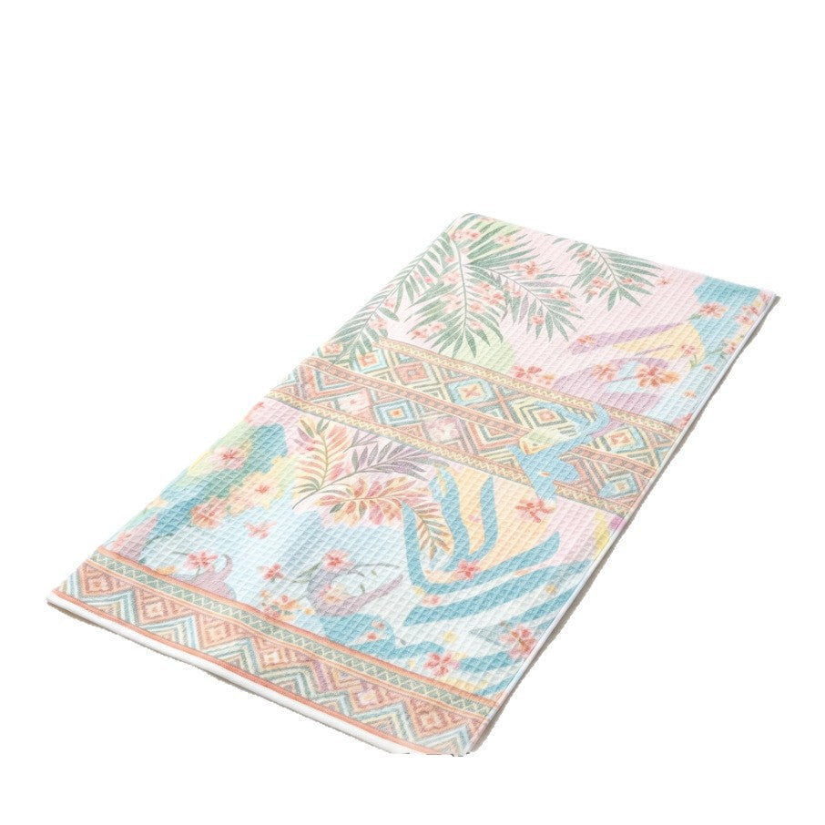 Stranddecke mit maritimem Design und hochwertiger Waffelstruktur Brehn
