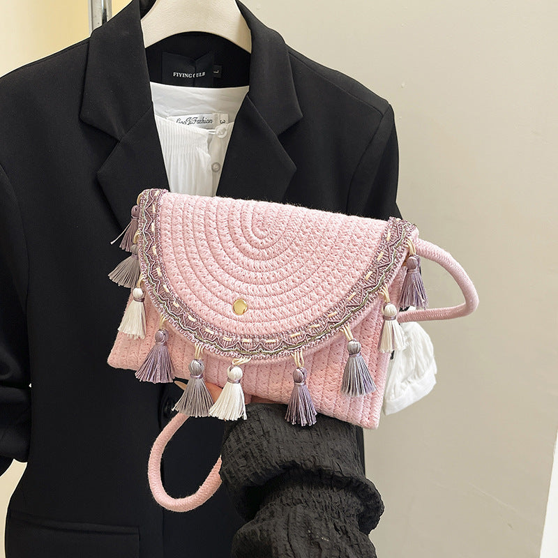 Bohemian Gewobene Clutch-Tasche Brehn