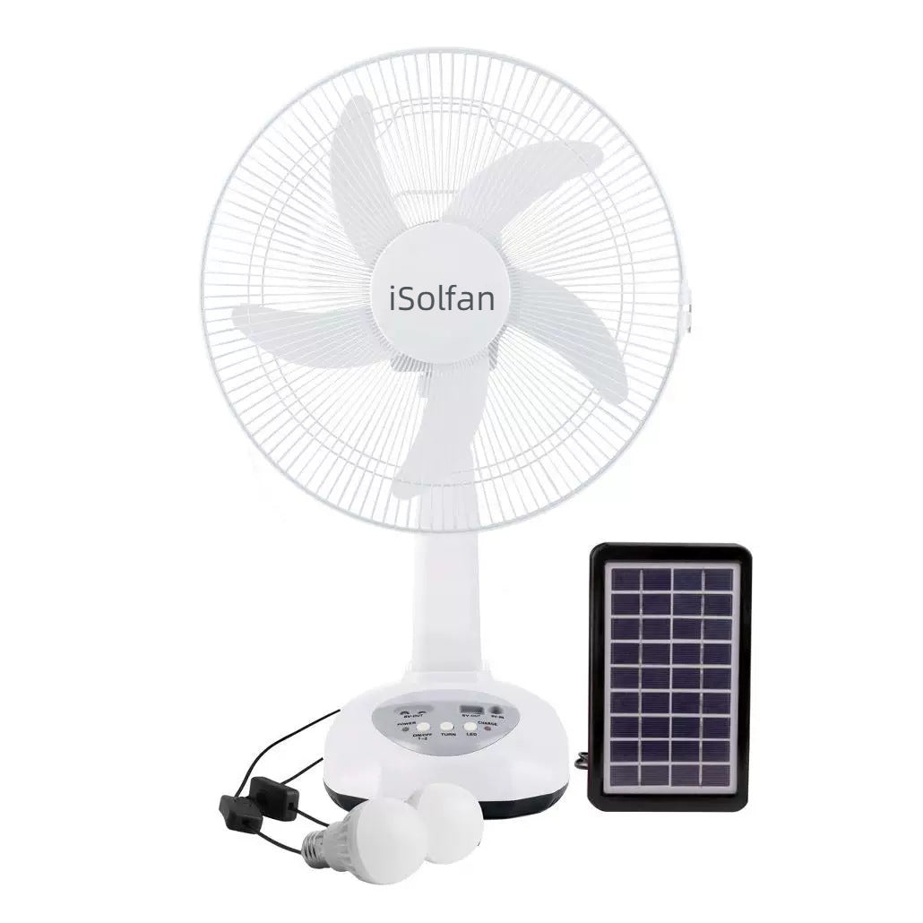 Damen Solarbetriebener Hochleistungsventilator mit Fernbedienung und intelligentem Steuerungssystem Brehn