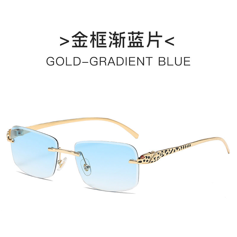 Damen exklusive Designer-Brille mit eleganten Details und hochwertigem Metallrahmen Brehn