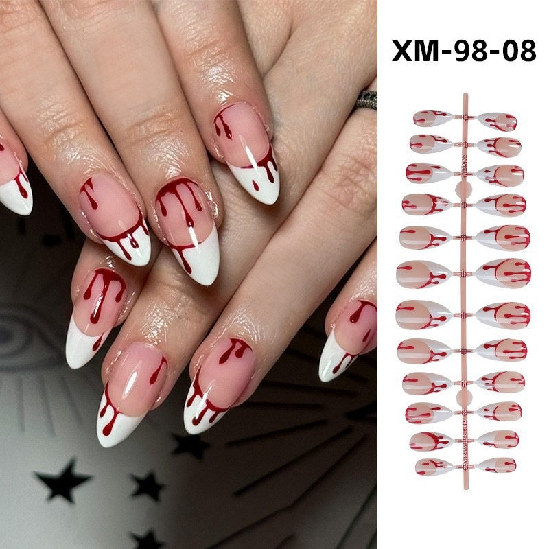 Kreatives Halloween Kunstnagelset Brehn