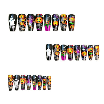 Halloween-Themen Nagelkunst Brehn
