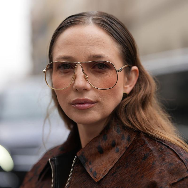 Herren Luxuriöse Übergroße Aviator Sonnenbrille Brehn