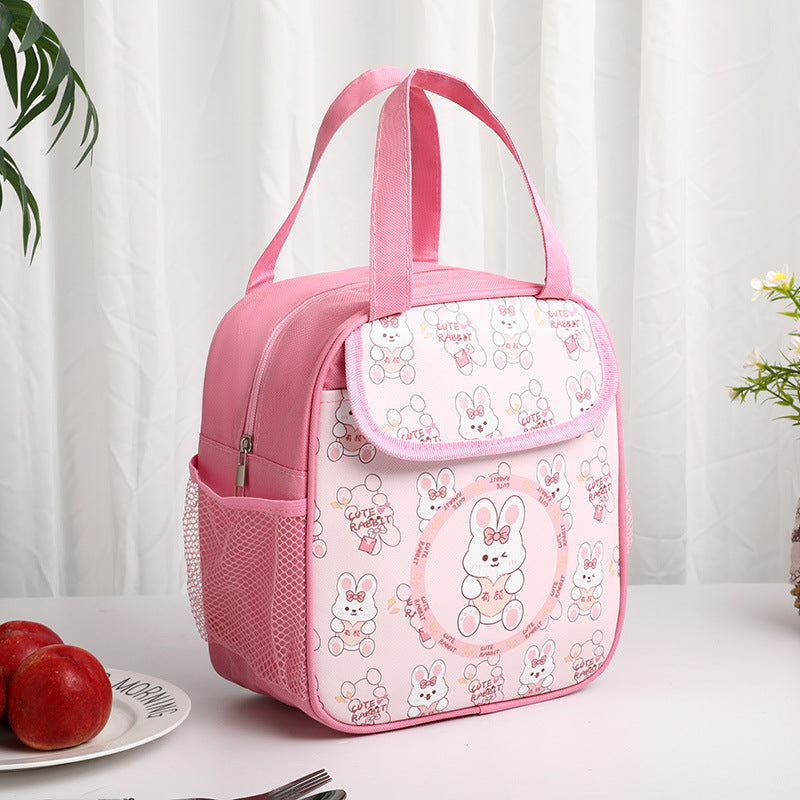 Kinder isolierte Bunny Lunch Tasche Brehn