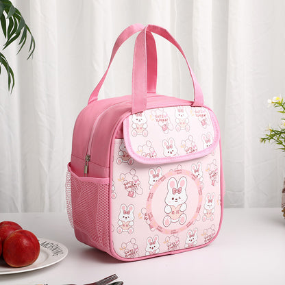 Kinder isolierte Bunny Lunch Tasche Brehn