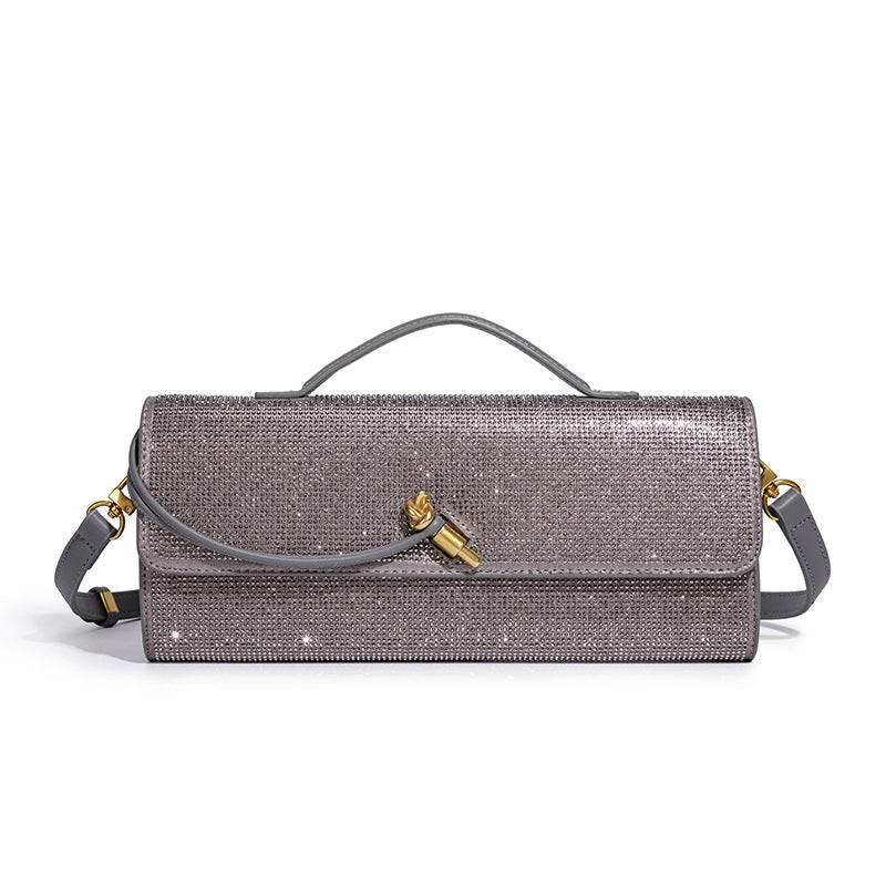 Glänzende Abend-Clutch-Tasche Brehn