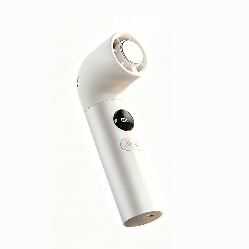 Damen tragbarer Handheld Ventilator mit digitaler Anzeige Brehn