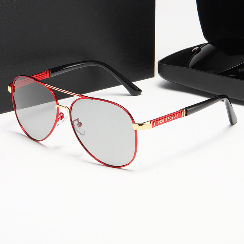 Damen Elegante Piloten-Sonnenbrille mit hochwertigen Polarisationsgläsern Brehn