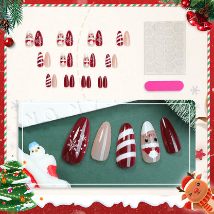 Festliches, urlaubsorientiertes Press-On-Nail-Art-Set 1790738334