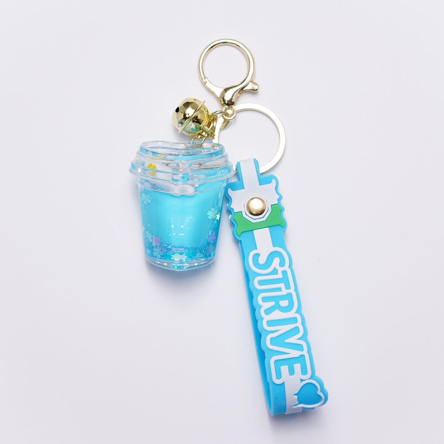 Unisex Schlüsselanhänger mit glitzerndem Design Brehn