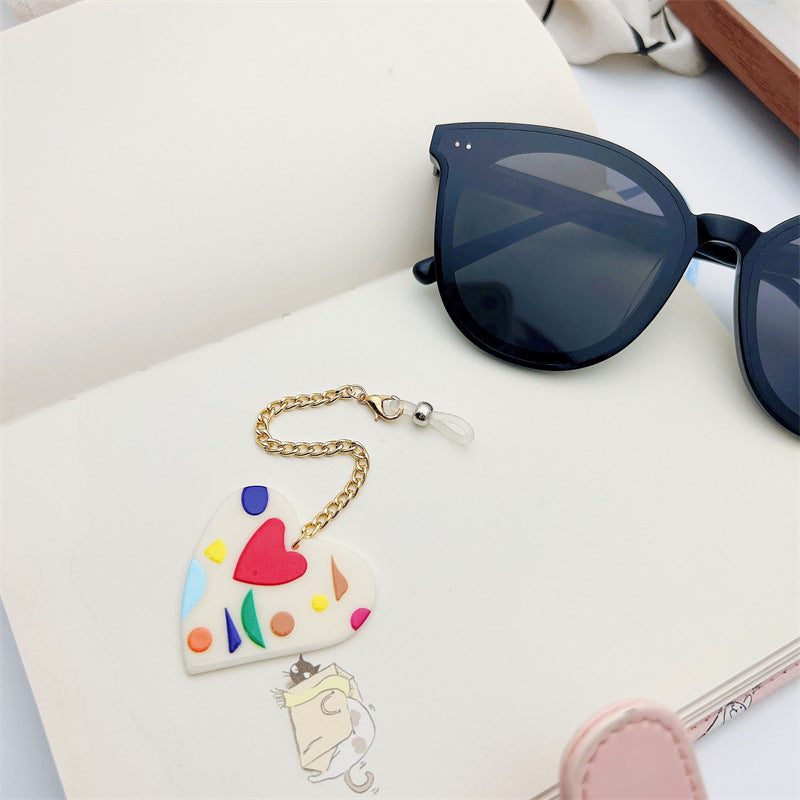 Herz-Design Brillenkettenhalter Brehn