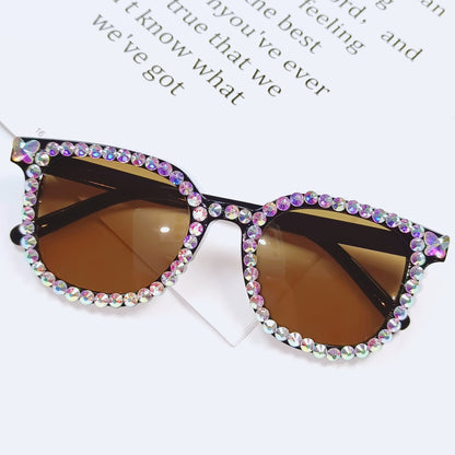 Modische mit Strass verzierte Sonnenbrille Brehn