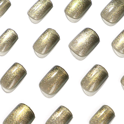Kunstvolle Nagelverlängerungen mit Glitzer- und Ombre-Effekt Brehn