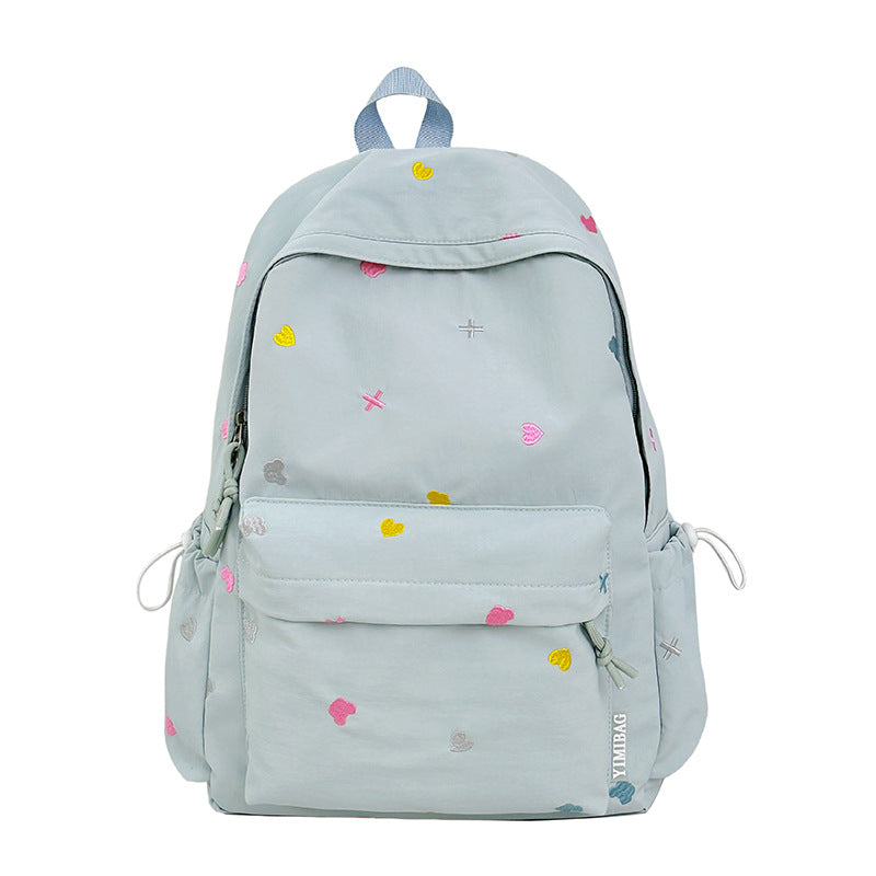 Verspielter Herz-Muster Rucksack Brehn