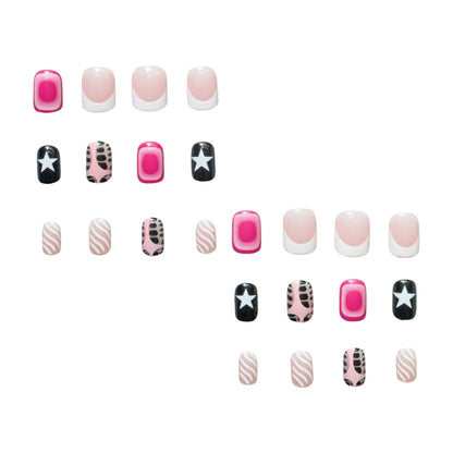 Trendige Gel-Nagelkunst-Set