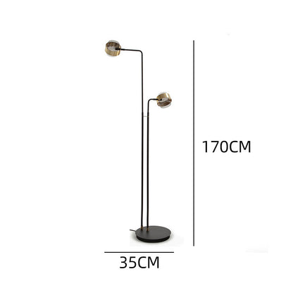 Moderne verstellbare Dual-Head Stehlampe